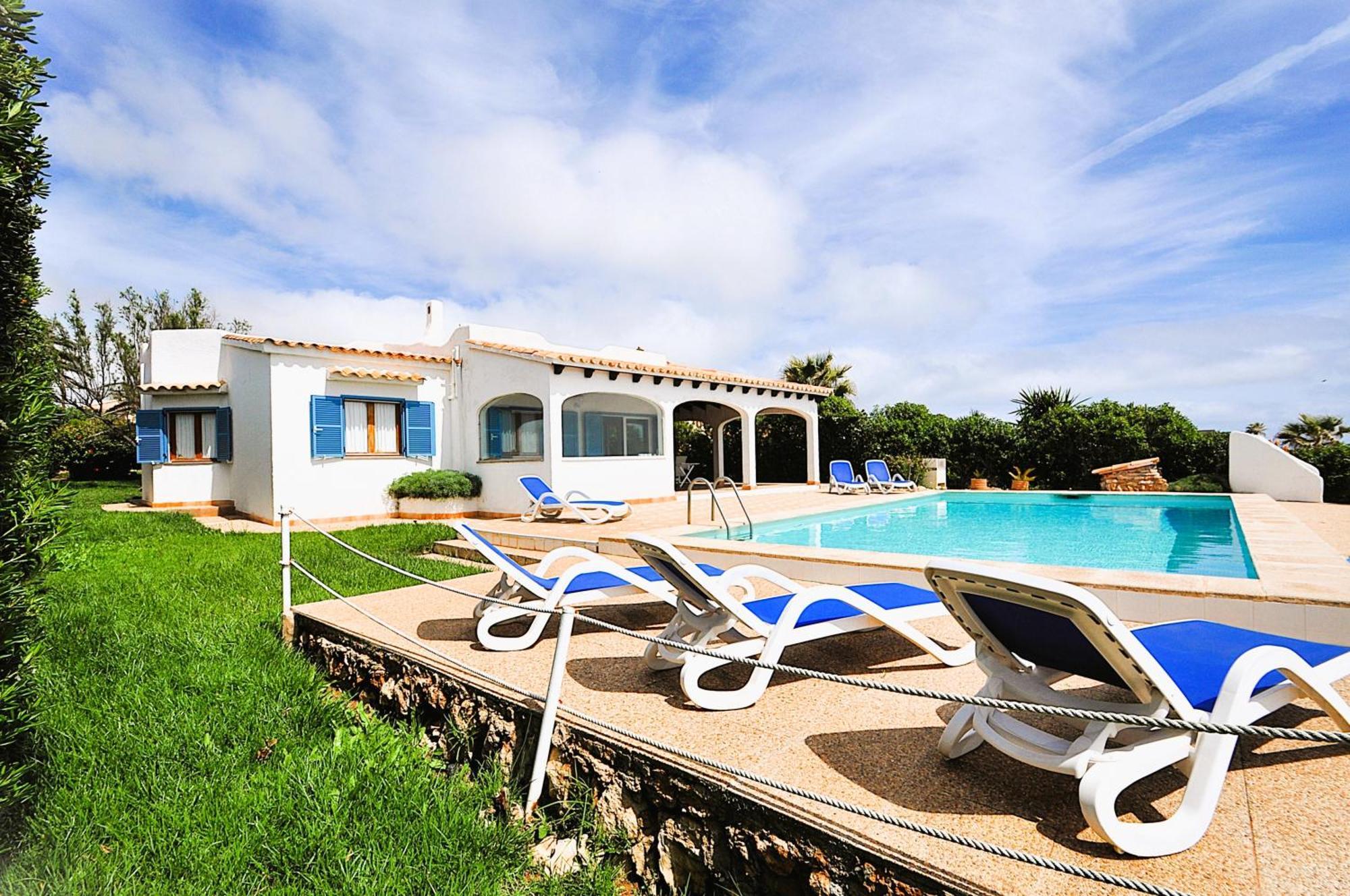 Villa Helios Villa En Cala Pi Con Vistas Despejadas Eksteriør billede