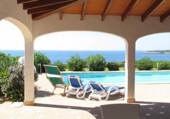 Villa Helios Villa En Cala Pi Con Vistas Despejadas Eksteriør billede